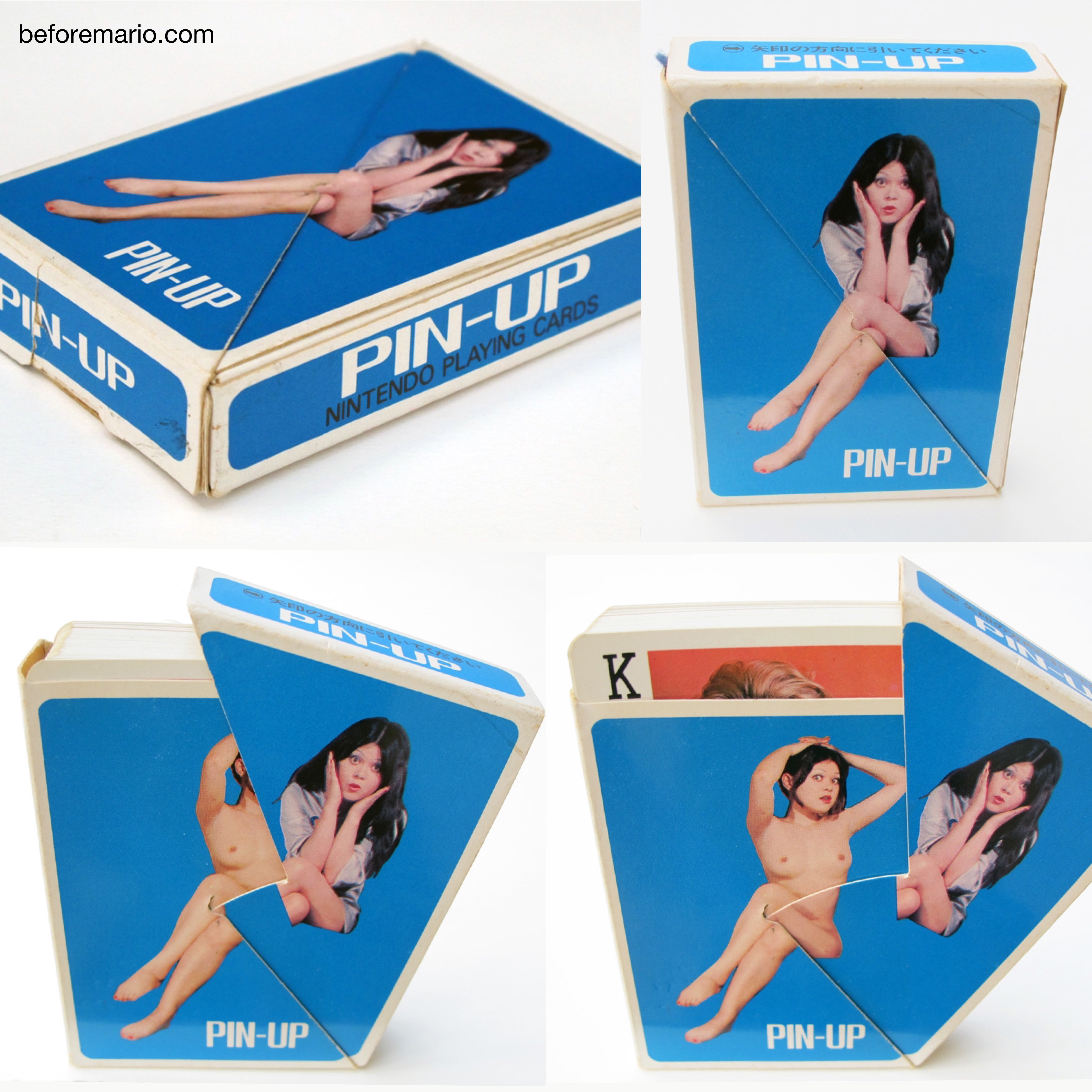 Beformario - Pin-Up Nintendo playing cards